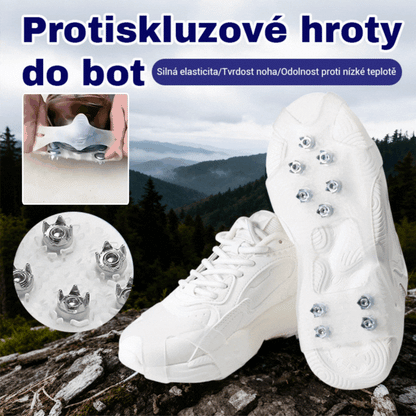 👴🚶🏔️Kup 1, a 1 dostaniesz gratis🔥Niewidoczne, 5-zębowe, antypoślizgowe ochraniacze palców, odpowiednie do wędrówek po śniegu, wspinaczki górskiej, skałkowej i chodzenia po lodzie zimą.-4209956