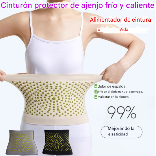 🌿🌿【Compra 1, llévate 1 gratis】🔥Cinturón calefactor de ajenjo tibio, calienta el abdomen para aliviar las molestias