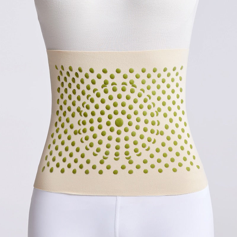 🌿🌿【Compra 1, llévate 1 gratis】🔥Cinturón calefactor de ajenjo tibio, calienta el abdomen para aliviar las molestias