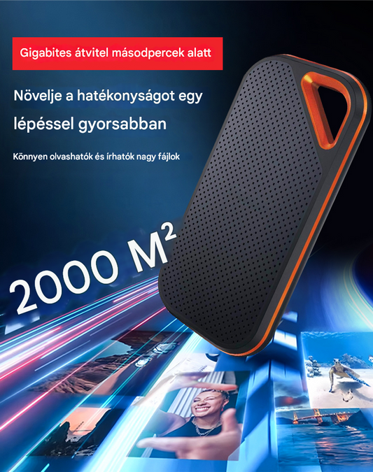 【Utolsó nap 🔥50% kedvezmény】💥【32 TB】 Nagy sebességű, nagy kapacitású mobil merevlemez