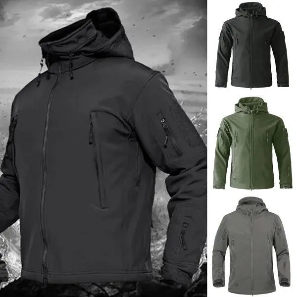 【S–4XL】Kvalitní zimní zateplená bunda s kapucí – voděodolná a větruodolná, vhodná pro outdoor i každodenní nošení.