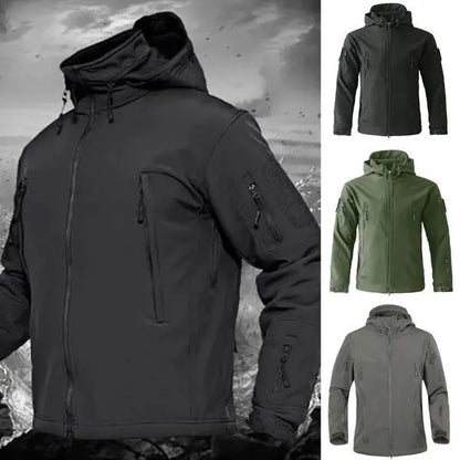 【S–4XL】Kvalitní zimní zateplená bunda s kapucí – voděodolná a větruodolná, vhodná pro outdoor i každodenní nošení.