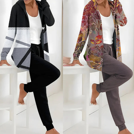 💃 Letní speciální nabídka 💖【S–3XL】 Dámská letní ležérní sportovní souprava s potiskem – prodyšná, pohodlná a snadno kombinovatelná.