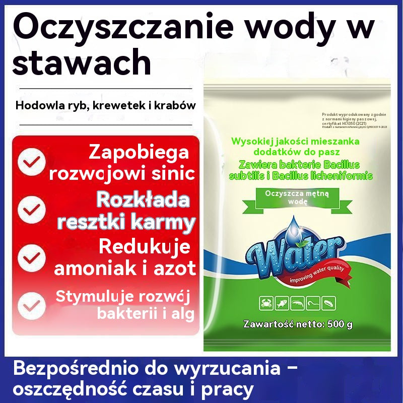 🐟🌊🔬500 g Premium Pond Powder | Klarowanie wody i kontrola glonów 🐟🌊🔬-4092396