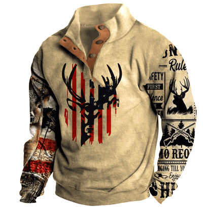 Nowa męska kurtka z kapturem 3D i długim rękawem (rozmiary S-3XL) 4156613