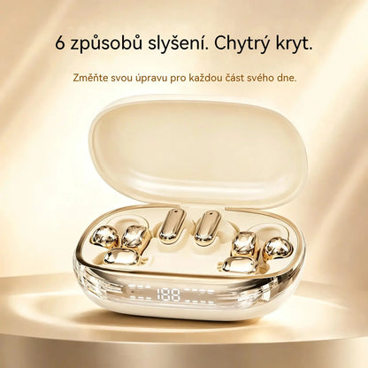 Bezdrátová sluchátka, na výběr z více variant, včetně praktického pouzdra pro nouzové uložení ✨ Platba na dobírku