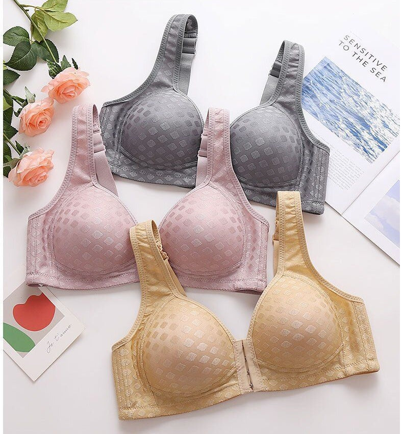 【Kupite enega, dobite dva gratis】 Vrhunski brezšivni push-up modrček, moden in seksi 4141565