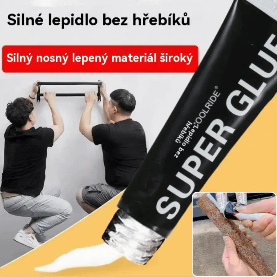 【Koupit 5 a získat 5 zdarma】☔Multifunkční extra silné, rychleschnoucí a voděodolné montážní lepidlo bez vrtání pro kov, plast, sklo i dřevo
