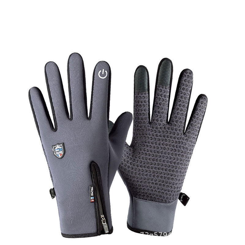 ❄️⛷️Podzimní a zimní outdoorové cyklistické a lezecké rukavice, teplé lyžařské rukavice, nepromokavé a větruodolné vlněné rukavice🧤 4196206