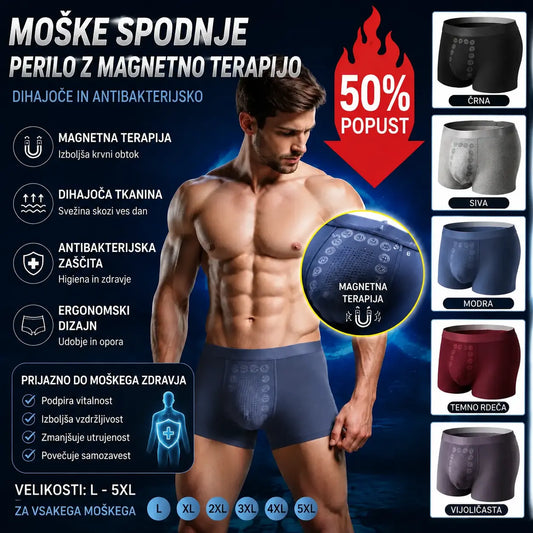 ✨🩲【Moški zračni in antibakterijski komplet boksaric iz treh delov】