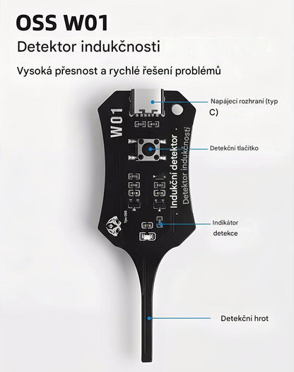 🧰🚗Tester indukčnosti OSS, přístroj pro testování oprav mobilních telefonů.