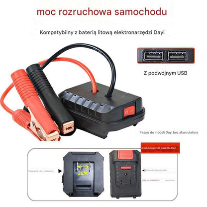 🚗【Kup 1, a 1 otrzymasz gratis】🧰Wielofunkcyjny konwerter rozruchu akumulatora samochodowego【(podwójny interfejs USB)】-3872665