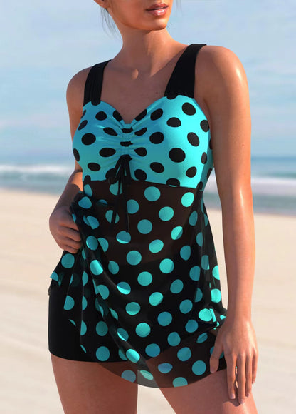 🩱🏖️【50% kedvezmény 😍】【S-4XL】🌴 2026 új, nagy méretű női mintás fürdőruha, gyorsan száradó és légáteresztő