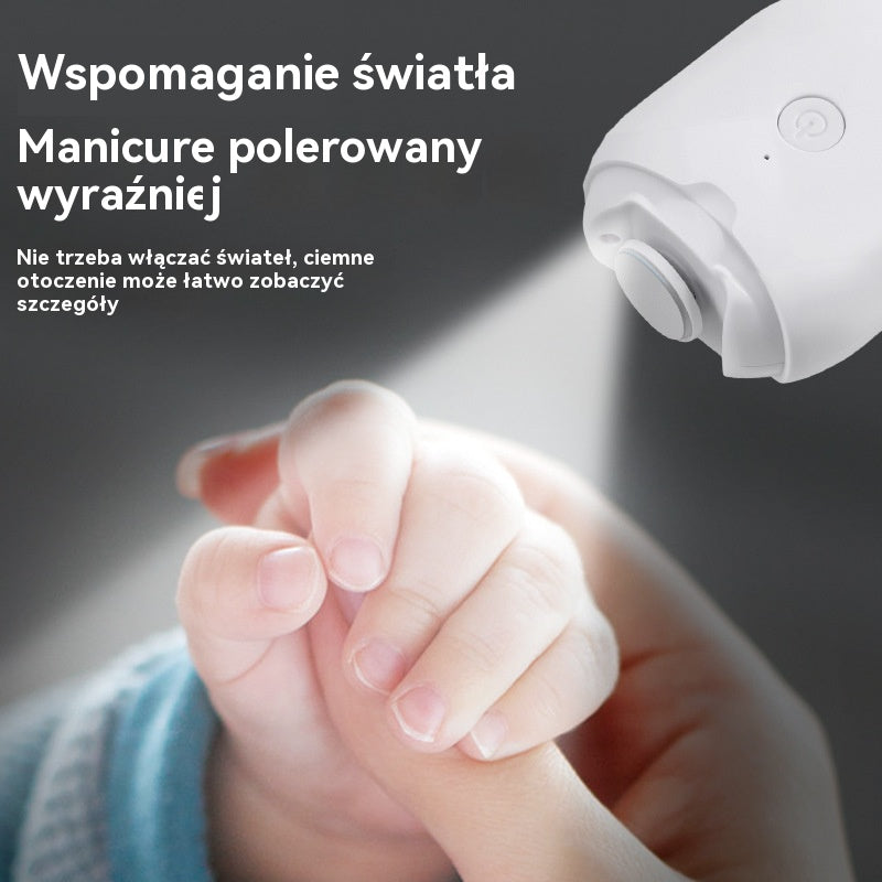 💅 Kup 1 sztukę i otrzymaj 1 za darmo! ✨ Automatyczny pilnik do paznokci (1 sztuka) do bezpiecznej i delikatnej pielęgnacji paznokci 👶-4187325