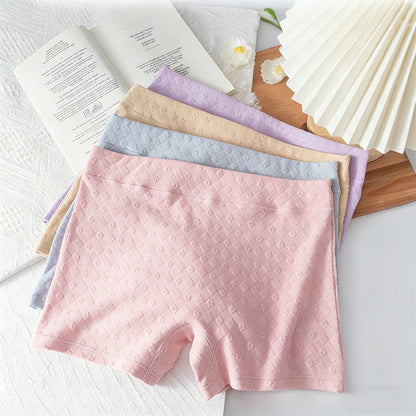 🩲✨【Balení 5 kusů】【XL-5XL】Dámské a dospělé antibakteriální boxerky z čisté bavlny, dostupné ve všech velikostech 4236661