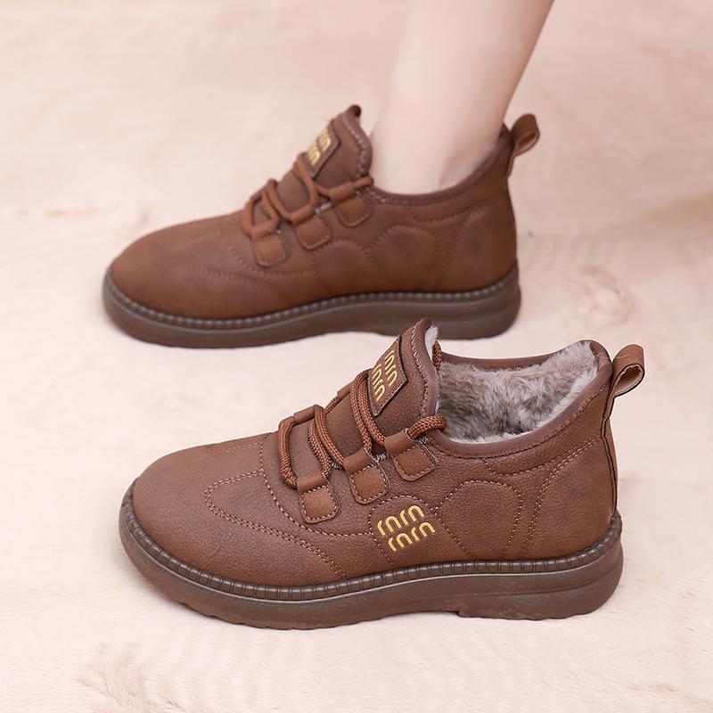 🔥【Velikosti 35-41】Nové teplé sněhule z tlustého fleecu, protiskluzová silná podrážka, měkké a pohodlné 4168942