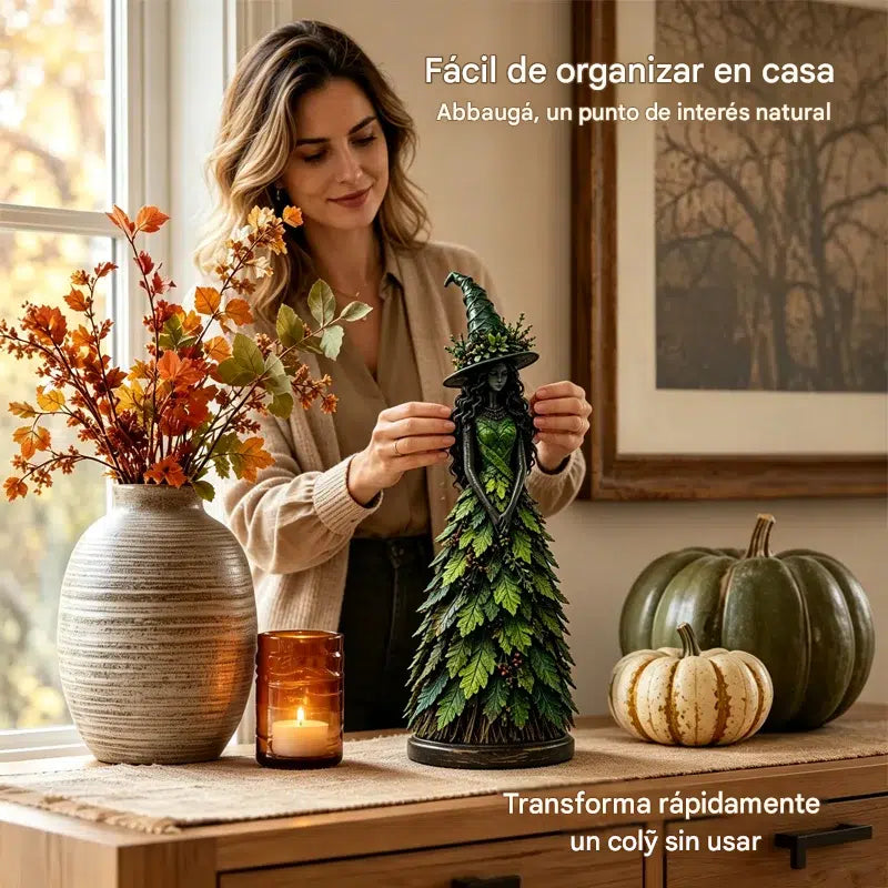 🧙‍♀️ Figurka okouzlující podzimní čarodějnice