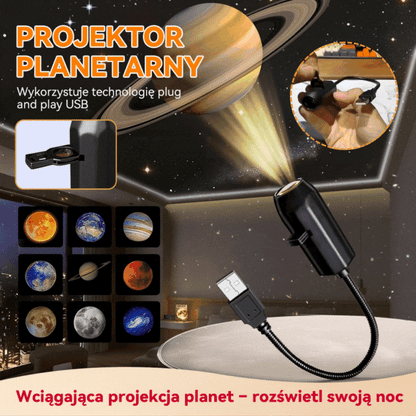 ✨✨★★Gwiaździsta nocna lampka, światło księżyca, kreatywna nocna lampka LED do sypialni, światło projekcyjne-4173161