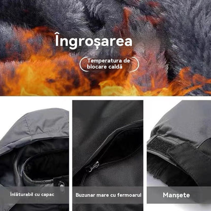 🔥🧥【L-6XL】Modna, uniwersalna gruba polarowa kurtka na zimę, ocieplana kurtka na jesień i zimę, unisex.-3800333