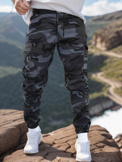 【XXS-3XL】🛠️ SLEVA 50 %! 👖 Odolné taktické pracovní kalhoty – směs nylonu a bavlny, mnoho funkčních kapes, ideální pro práci venku 🌲