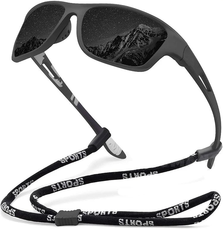 🚵‍♂️😎 ⚡ Męskie sportowe okulary przeciwsłoneczne, polaryzacyjne, z prawdziwą lustrzaną soczewką, nowoczesne i odporne na kurz, idealne do jazdy na rowerze na świeżym powietrzu-4064882
