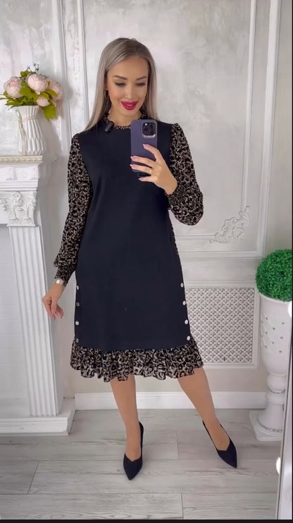 🔥🥰【S-3XL】2024 nowa modna sukienka dla kobiet, nowość-3723835