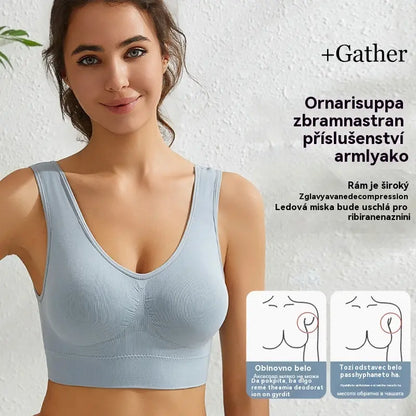 sleva 50 % 【4 položky】【S-5XL】Sexy push-up podprsenka bez kostic a pro větší velikosti