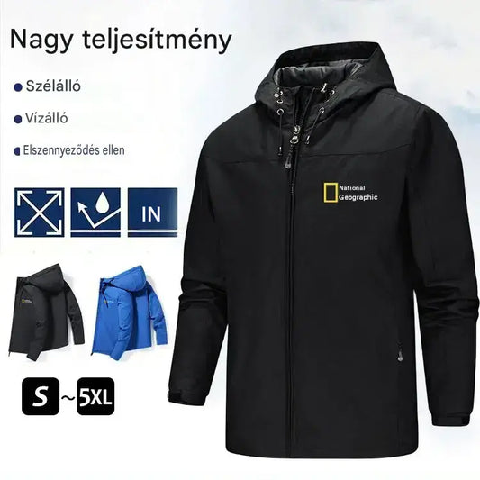 🥼 Kiváló minőségű, uniszex kabát férfiaknak és nőknek – kényelmes, továbbá ellenáll a szélnek, a karcolásoknak, a víznek és az olajfoltoknak