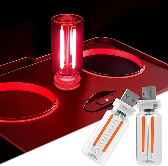 【50% ZNIŻKI!】【Kup 1, a 2 dostaniesz gratis】Lampka nocna do samochodu z USB-4194224