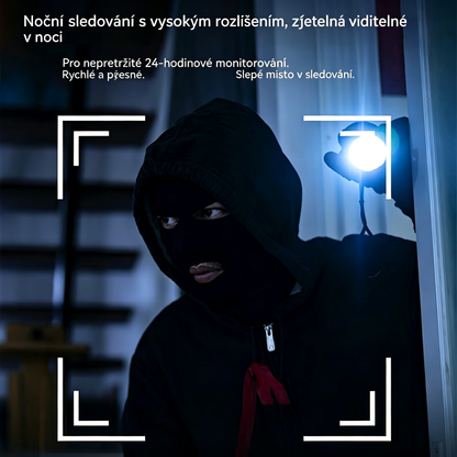 📹 HD kamera a chytrý domácí monitorovací systém – Wi-Fi připojení, noční vidění, obousměrný zvuk 🏠 Hlídejte svůj domov odkudkoli! 🔒✨