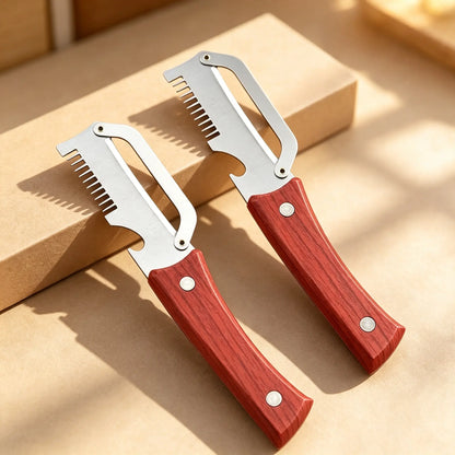 ✅Kupte 1 kus a získejte 1 zdarma (2 kusy) 🔪 Multifunkční kuchyňská škrabka 3 v 1: Loupe, řežte a otevírejte lahve! 🔥 Dobírka