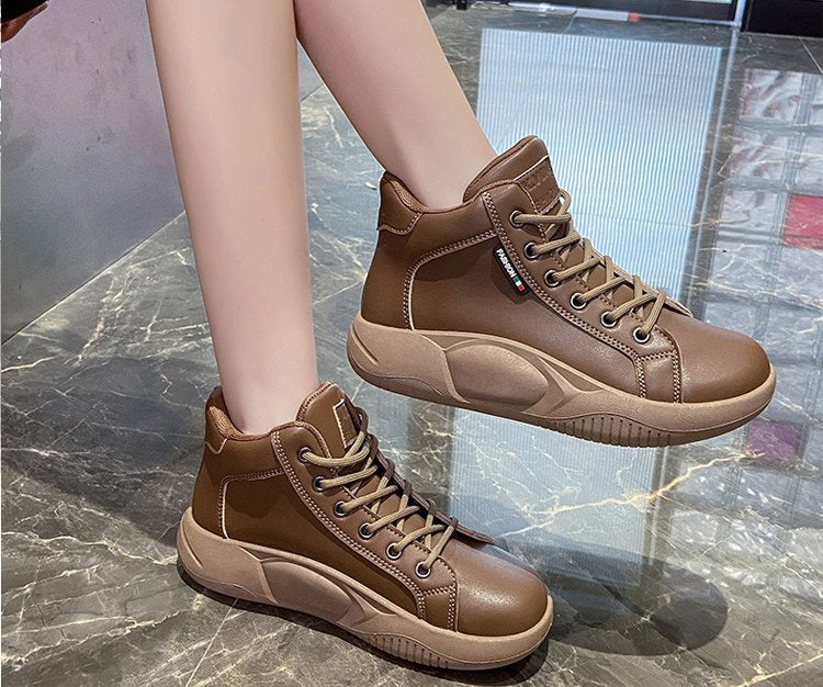 👟【35-40】Retro debel podplat, novi modni vsestranski čevlji za prosti čas