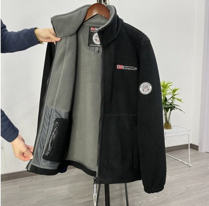 【S-3XL】Мъжко термопамучно палто Ежедневно двулицево вълнено палто