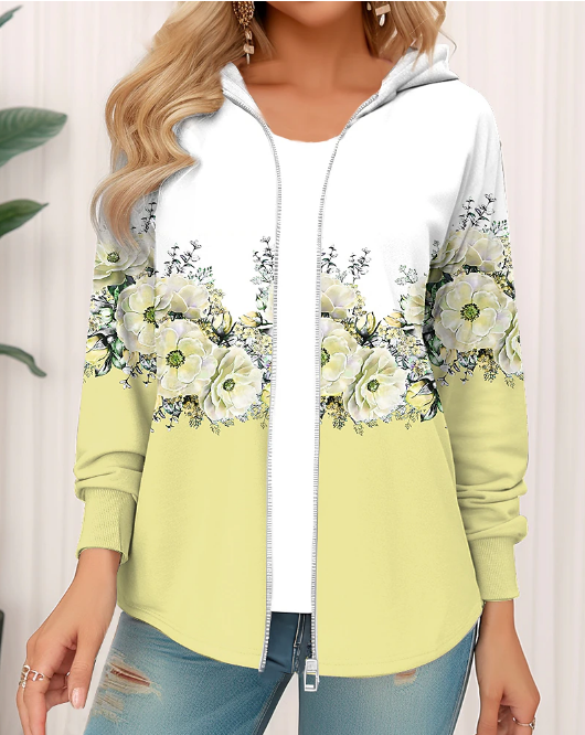 🔥 Novinka – sleva 50 % 🥰【S–5XL】Stylová zimní bunda s kapucí a potiskem, nová kolekce 2026