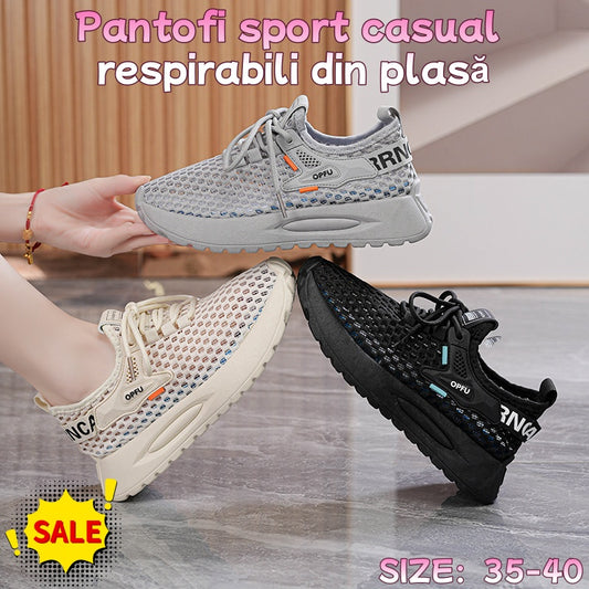 💕【35-40】2025 Letnie nowe buty sportowe z siateczki Flying Mesh Leisure