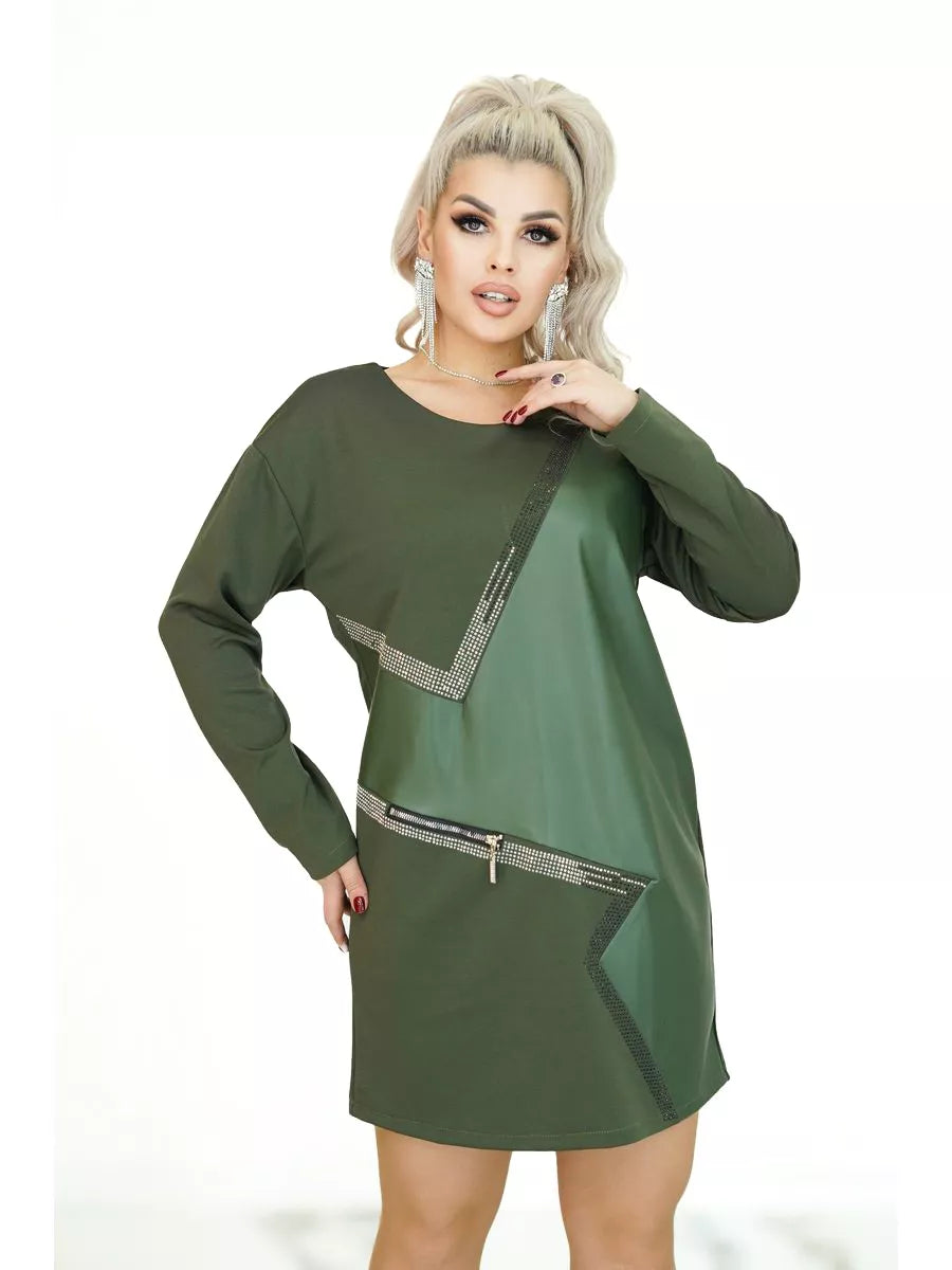 👗【Wydano nowe produkty】💥【S-5XL】Modna, szykowna sukienka na jesień i zimę