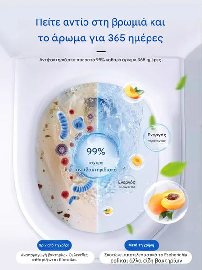 💧Ισχυρός αφρός καθαρισμού λεκάνης τουαλέτας