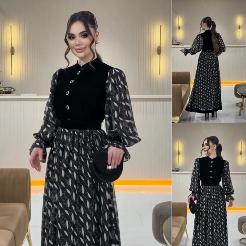 【S-5XL】🌸Nowa elegancka długa spódnica z 2025 roku, pokaż swój czarujący urok i wyjątkowy temperament!-3867452