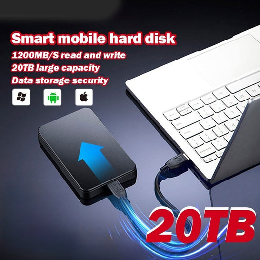 【50% de descuento】Disco duro externo de alta capacidad de 20 TB, gran capacidad, alta velocidad de transferencia 4231072