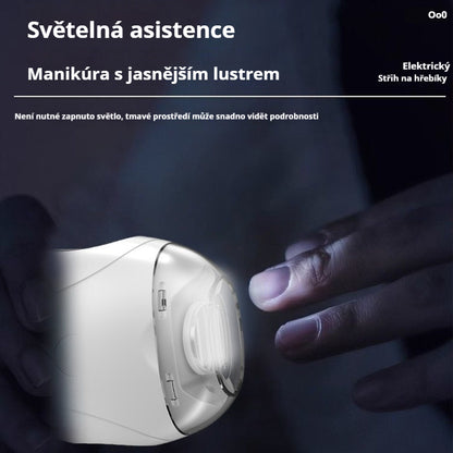 💅 ✨ Nová verze 2025! Automatický pilník na nehty – bezpečná a šetrná péče o nehty 👶🔧 4182037