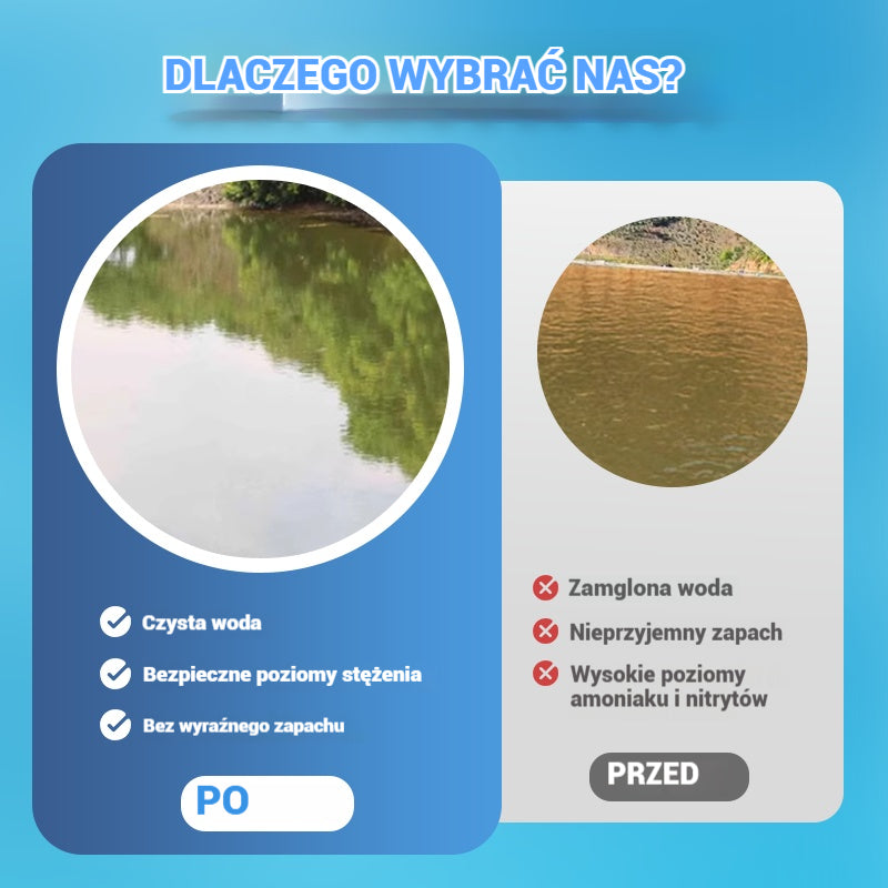 🐟🌊🔬500 g Premium Pond Powder | Klarowanie wody i kontrola glonów 🐟🌊🔬-4092396
