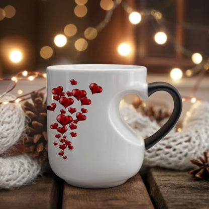📢📢50% sleva!!! ⏰ Keramický hrnek ve tvaru srdce, který mění barvu, k Valentýnu💝✨-4232069