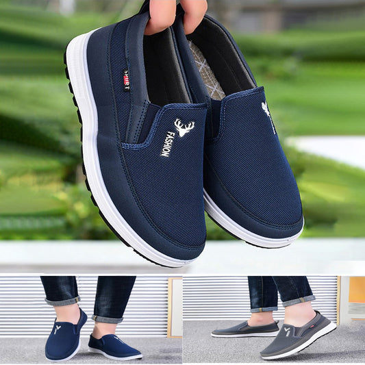 🔥Top SALE🔥Nowe, letnie, antypoślizgowe buty płócienne 2026 dla mężczyzn-4256022