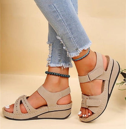【35-43】🔥Letnie codzienne sandały damskie, gruba podeszwa-3628577