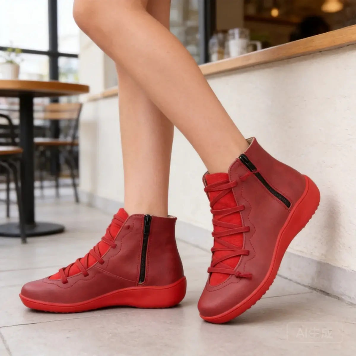 😍 Poslední den – sleva 50 % 🥾【35–43】Nové dámské ležérní kotníkové boty ✅ doprava zdarma