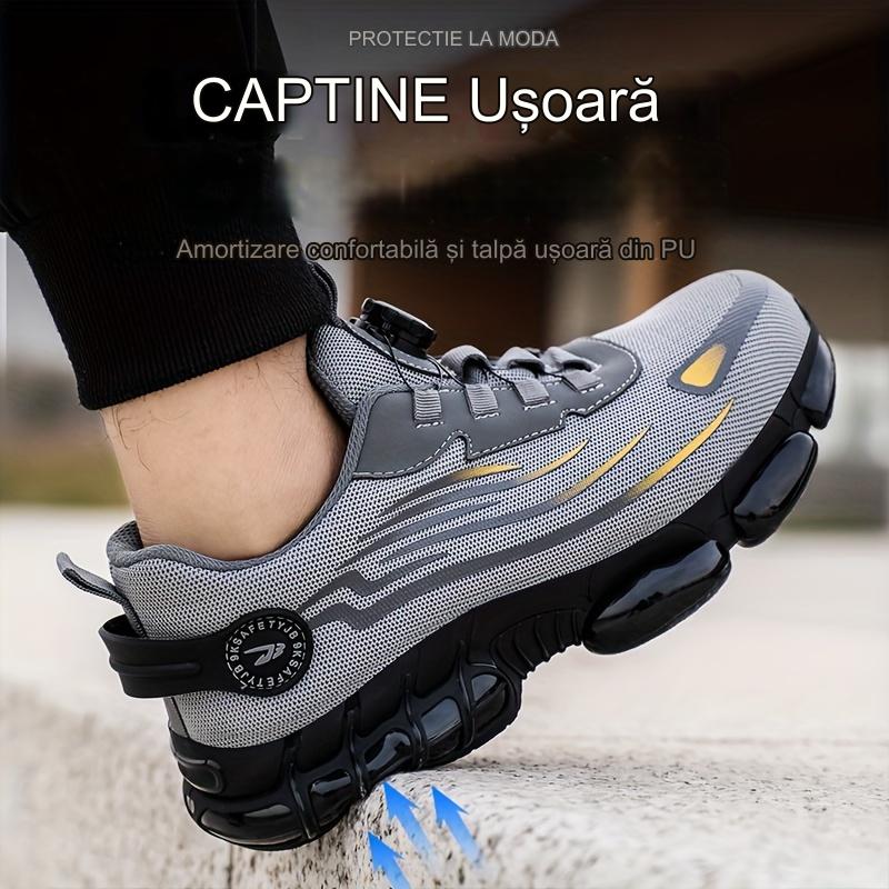 🥾🔥【39-46】Wytrzymałe buty robocze, odpowiednie do codziennego noszenia, odporne na uderzenia i przebicia, ze stalowym noskiem, wygodne i antypoślizgowe. 4225473