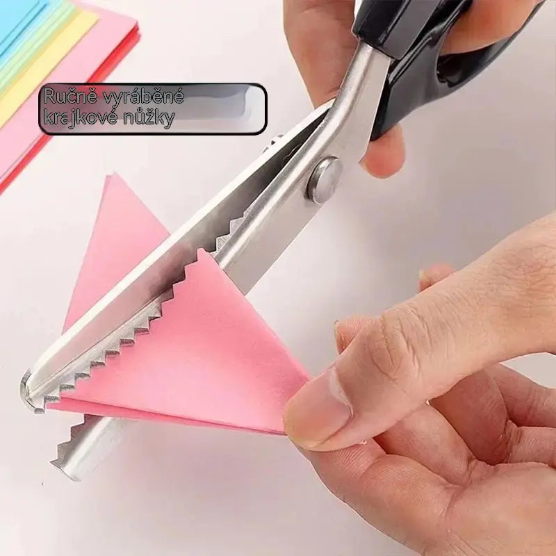 🔥Kupte 1 a získejte 1 zdarma✂️ Profesionální vroubkované nůžky – Ostré vroubkované nůžky na látku