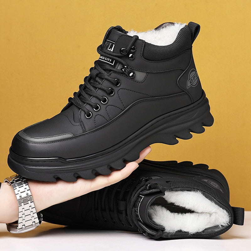 【39-44】❄️Nowe buty męskie, wygodne, lekkie, wyściełane polarem i wyjątkowo ciepłe.-4177383