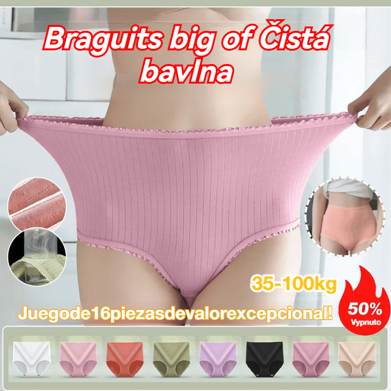 💖(8 kusů) Poslední den s 50% slevou: Voděodolné antibakteriální kalhotky s vysokým pasem