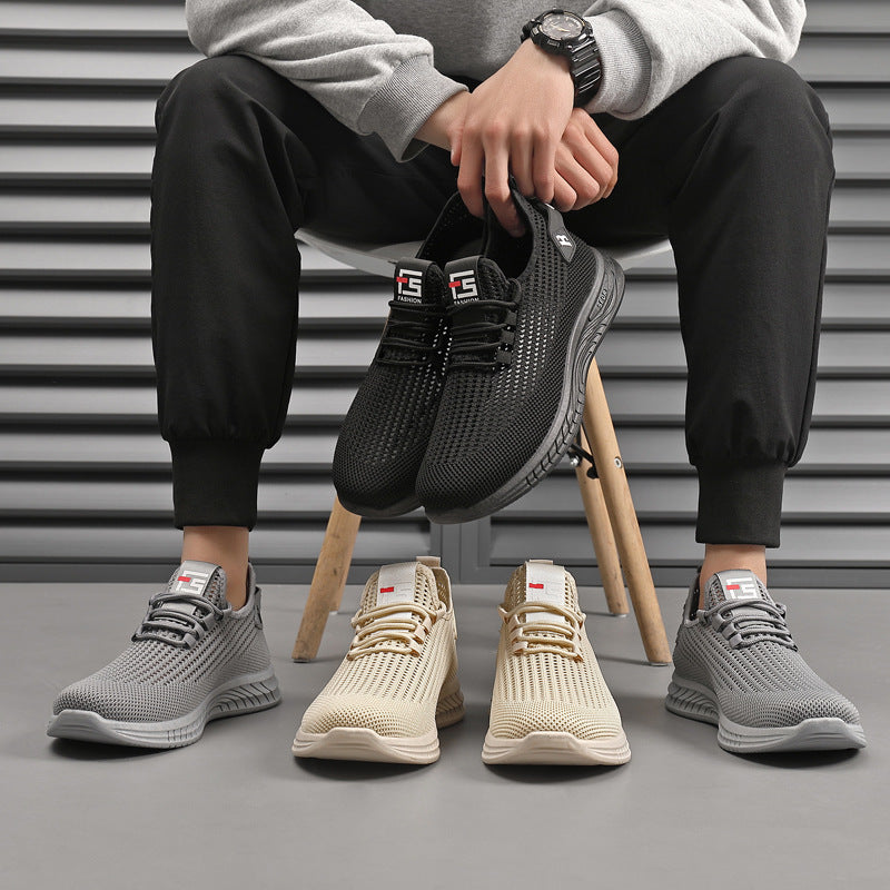 👟【39-44】Antypoślizgowe, oddychające i super wygodne męskie tenisówki-4023118